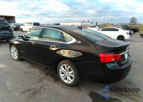 2017 Chevrolet Impala 1Lt from USA, damaged, VIN 2G1105S32H9109157